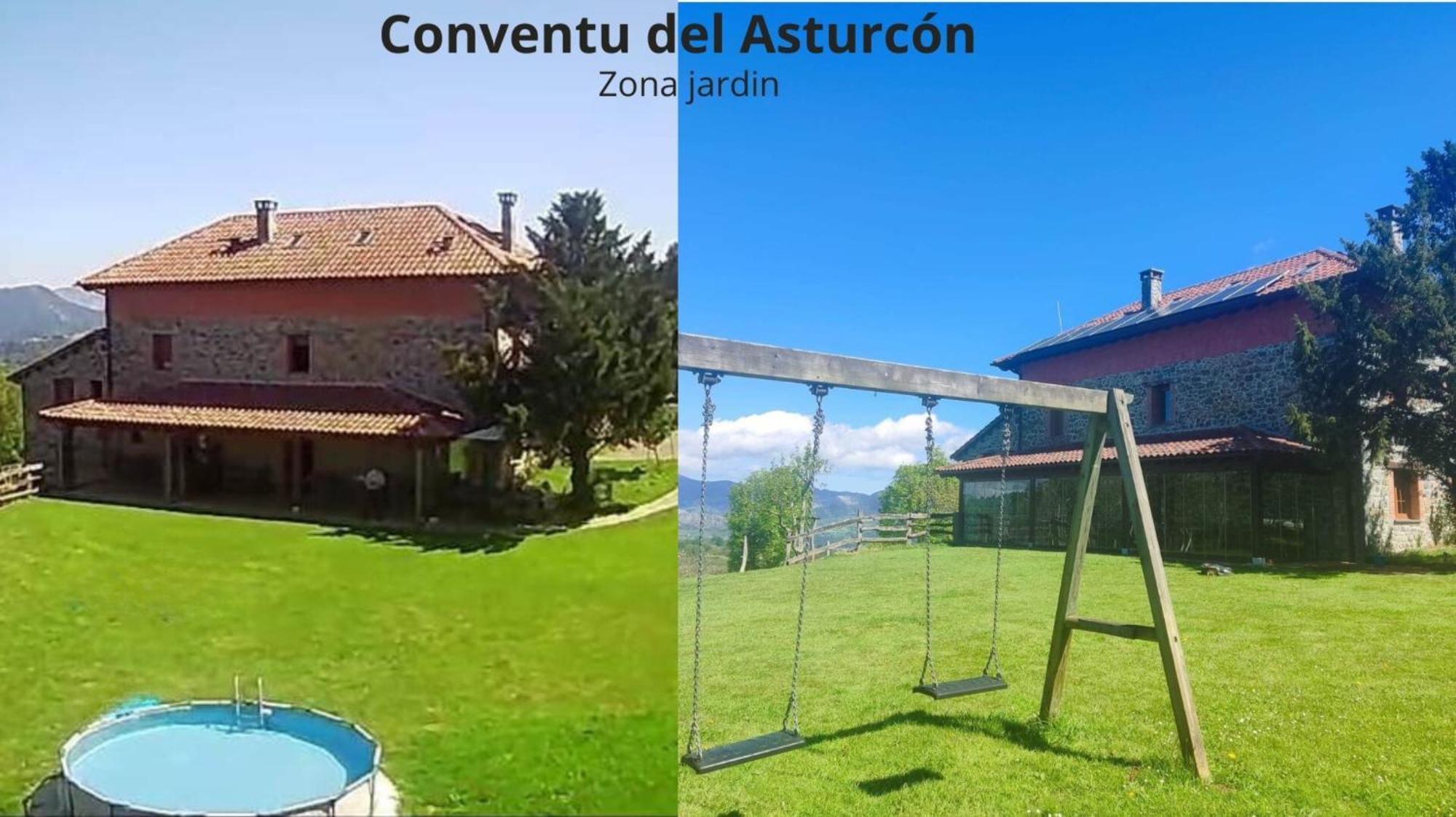 El Conventu Del Asturcon Pensionat Lago  Exteriör bild